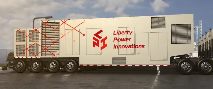 Liberty Power Innovations mobile power generation system by Motion Giraffx
