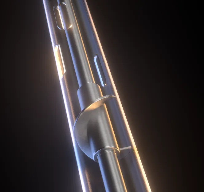 Cross-sectional 3D visualization of downhole tool components