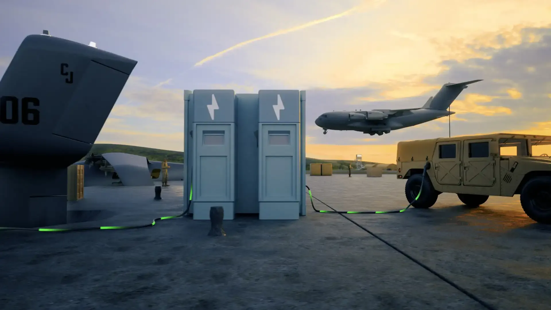 The final render of a Regent Seaglider charge station.